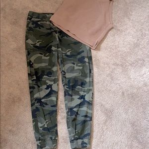 Camo joggers
